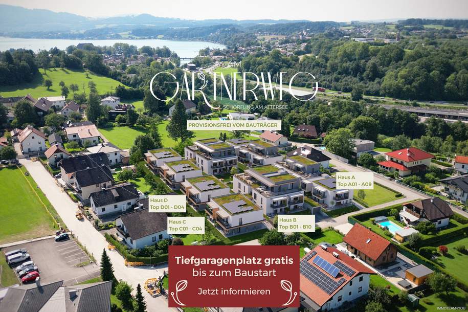Wohnen "Am Gärtnerweg" in ruhiger Lage. Top A07. Jetzt entscheiden und 25.000 € sparen., Wohnung-kauf, 376.600,€, 4861 Vöcklabruck