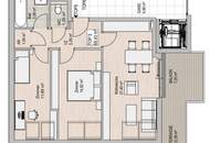 Erstbezug | Moderne 3-Zimmer Wohnung 59 m² | Terrasse &amp; Balkon | Nähe Lobau &amp; Mühlwasser | 1220 Wien