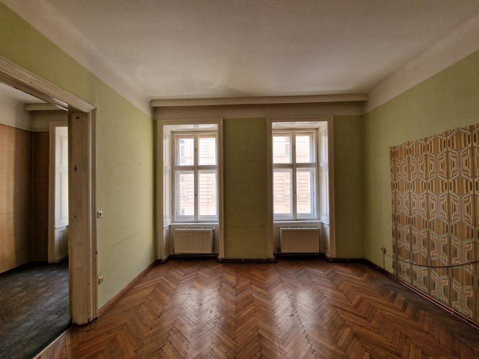 2in1 RARITÄT ++ Altbauwohnung UND Geschäftslokal ++ Nähe U3 Rochusmarkt ++ sanierungsbedürftig