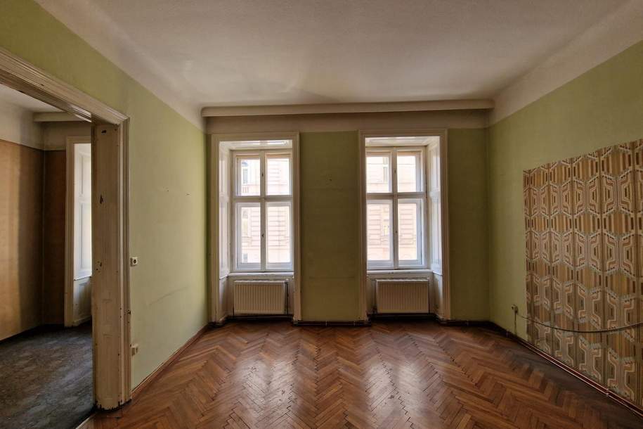 2in1 RARITÄT ++ Altbauwohnung UND Geschäftslokal ++ Nähe U3 Rochusmarkt ++ sanierungsbedürftig, Wohnung-kauf, 499.000,€, 1030 Wien 3., Landstraße