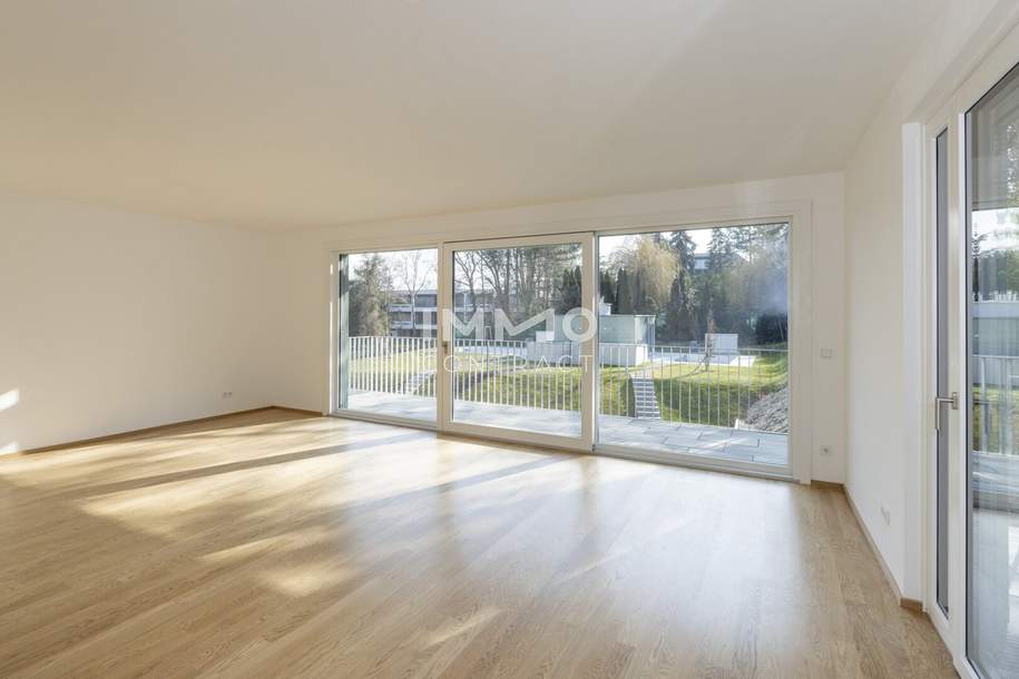 Wohnen auf höchstem Niveau in den Weinbergen! 3 Zimmer + ca. 104 m² Eigengarten!, Wohnung-miete, 3.290,00,€, 1190 Wien 19., Döbling