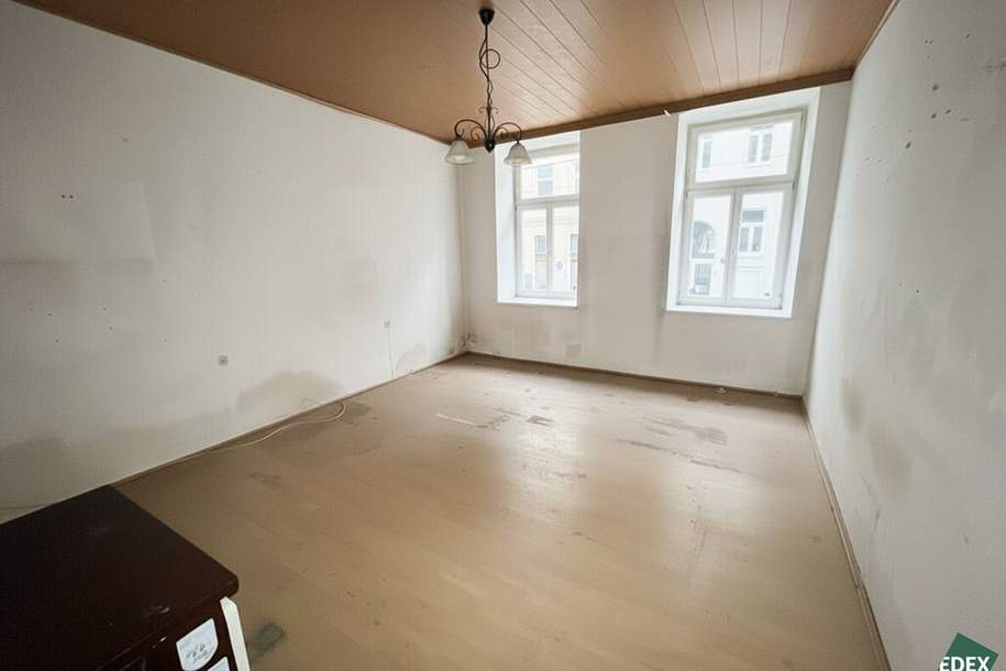 NEU - Sanierungsbedürftige 2 Zimmer - Altbauwohnung mit Entwicklungspotenzial – nahe Wiener Stadthalle, Wohnung-kauf, 149.000,€, 1160 Wien 16., Ottakring