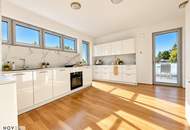 Penthouse – Wohnluxus ohne Schrägen mit Terrassen und Blick ins Wienerwald Grün!