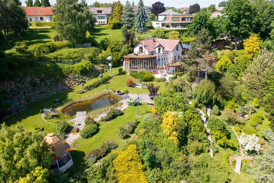 Uneinsehbares Wohnjuwel mit 7.984 m² Grundstück – einzigartiges Naturparadies mit herrlichem Panoramablick am Heuberg in Dietach!, Haus-kauf, 840.000,€, 4407 Steyr-Land