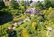Uneinsehbares Wohnjuwel mit 7.984 m² Grundstück – einzigartiges Naturparadies mit herrlichem Panoramablick am Heuberg in Dietach!