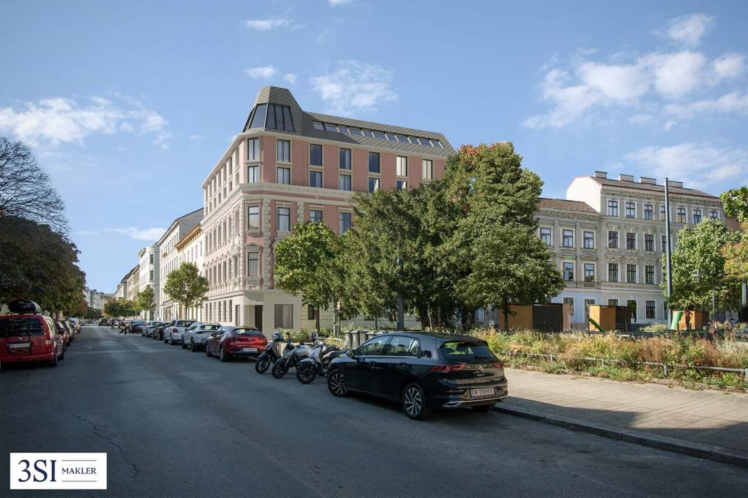 Baubewilligter Rohdachboden in begehrter Ottakringer Lage mit Parkblick