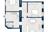 Klassische 3-Zimmer Stilaltbau Wohnung am Meiselmarkt