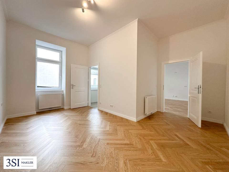Ruhiger 2-Zimmer Erstbezug mit Balkon in den Innenhof