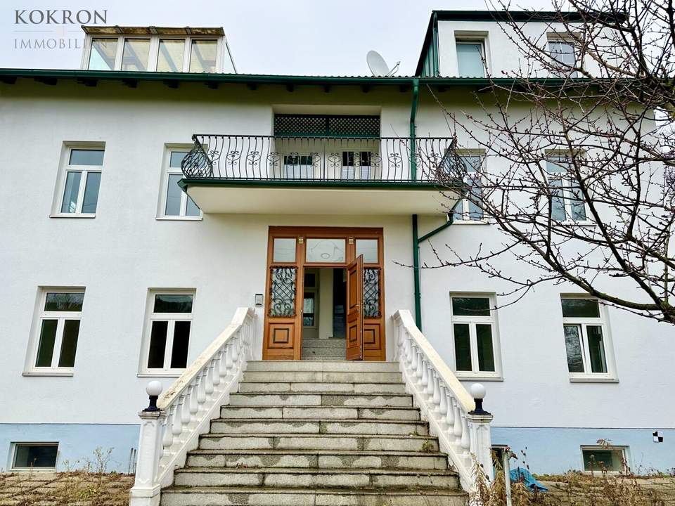 Jahrhundertwendevilla mit Seltenheitswert – im Bestand nutz- und renovierbar oder als attraktives 4-Parteien-Projekt übernehmbar