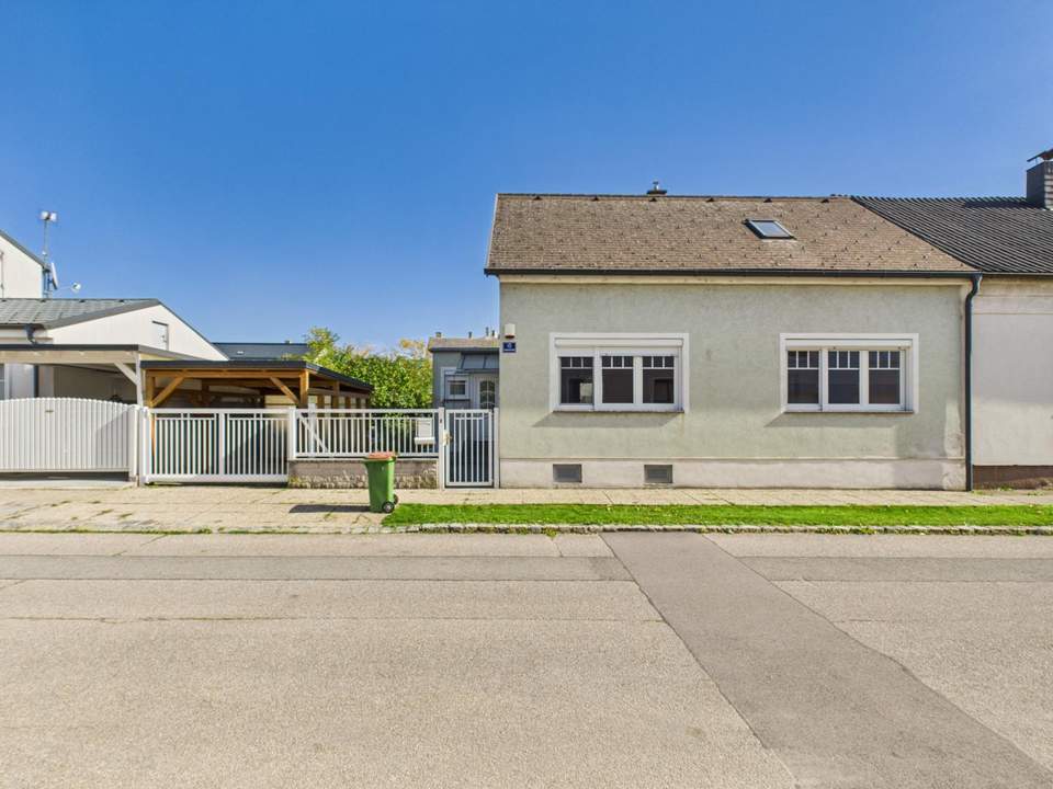 Sehr günstiges Haus mit Garten im Zentrum von Deutsch-Wagram