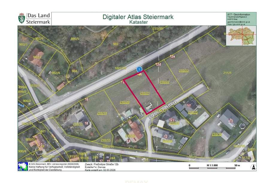 *** Sonne, Freiheit &amp; Ausblick; Baubewilligtes Hanggrundstück für Ihr Traumhaus ***, Grund und Boden-kauf, 125.000,€, 8713 Leoben