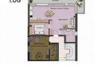 Exklusives 3-Zimmer-Apartment mit Garage & spektakulärem Panoramablick in See (Top 1)