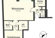 2-Zimmer Dachgeschoß-Wohnung mit Terrasse in Atzgersdorf