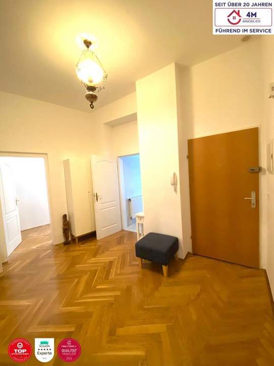 Exklusive Altbauwohnung in Toplage im 3. Bezirk - Nähe Hundertwasserhaus
