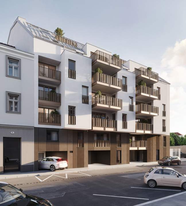 Erstbezug – moderne 2-Zimmer-Wohnung mit Eigengarten