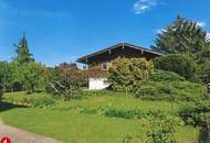 Ihr Stückchen heile Welt – charmantes Blockhaus mit viel Platz im Grünen