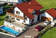 Modernes Einfamilienhaus mit Einliegerwohnung, Pool &amp; hochwertiger Ausstattung in Eggelsberg nahe Salzburg