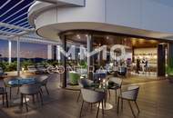 Neubau-Erstbezug DANUBEFLATS: Pool, Gym, Bar, Lounges, Supermarkt uvm. im Gebäude, Top Infrastruktur