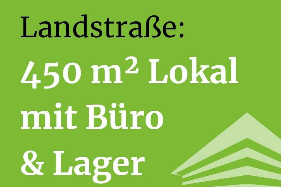 Ebenerdiges Büro oder Praxis mit Ausstellungsfläche an der Landstrasse!, Gewerbeobjekt-miete, 13.290,00,€, 4020 Linz(Stadt)