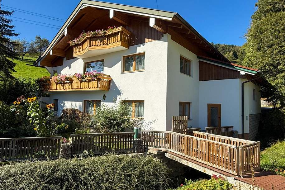 *** Wohlfühlhaus mit Kamin, Kachelofen, Gartenidylle und Ausblick von der Grillterrasse ***, Haus-kauf, 398.000,€, 8680 Bruck-Mürzzuschlag