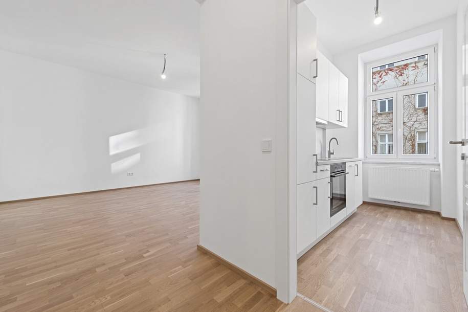 Traumhafte 2-Zimmer-Wohnung mit Einbauküche, Wohnung-kauf, 299.900,€, 1100 Wien 10., Favoriten