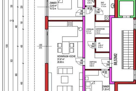 Erstbezug nähe Wörthersee in Klagenfurt, Wohnung-kauf, 575.000,€, 9020 Klagenfurt(Stadt)