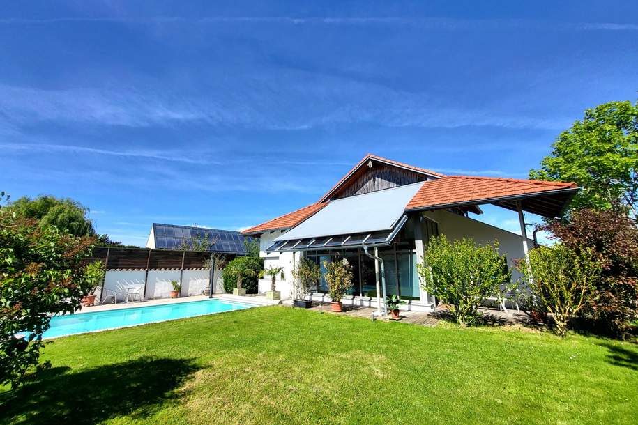 Mediterraner Wohntraum mit Pool, Galerie und Ausbaupotenzial, Haus-kauf, 610.000,€, 4742 Grieskirchen