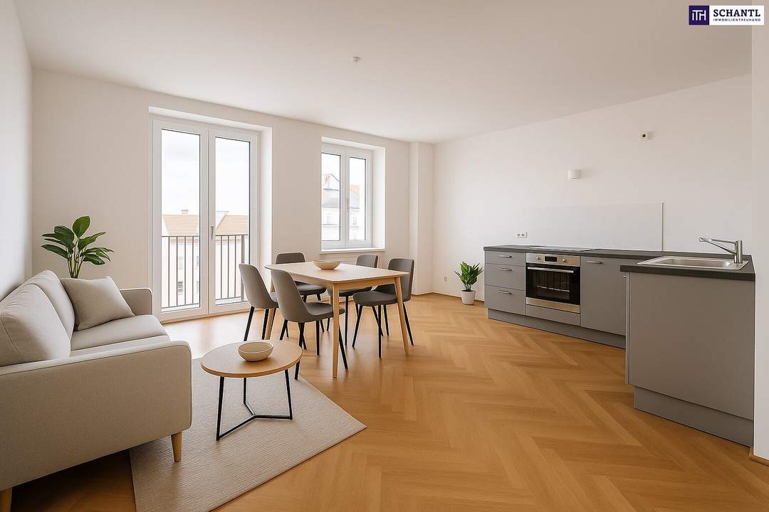 Da ist er – Ihr Wiener Wohntraum! Altbaujuwel im letzten Stock mit Balkon & Klima – jetzt zugreifen!