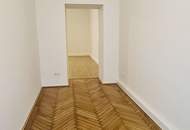 REMBRANDTSTRASSE, teilsanierte 89 m2 Altbau, 3 Zimmer, Extraküche, Wannenad, Parketten, 1. Liftstock, WG-geeignet, Augarten-Nähe