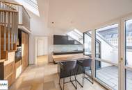 Wohnen in der Innenstadt: 3-Zimmer-Wohnung mit Terrasse und traumhaftem Ausblick // Albertina