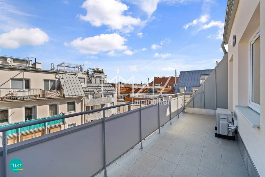 Modernes Dachgeschoss-Juwel! Exklusiv &amp; Ruhig: 3 Zimmer mit Innenhof-Dachterrasse! DÖBLING DELUXE!, Wohnung-kauf, 469.000,€, 1190 Wien 19., Döbling