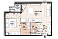 "Wohnoase Siebenbrunnengasse 44 - 2-Zi Erstbezug mit Loggia für smarte Stadtmenschen."