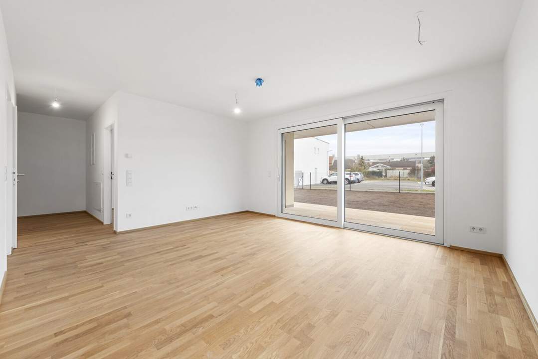 PROVISIONSFREI! 2-Zimmer-Wohlfühloase mit Terrasse &amp; Garten im Grünen | Bezugsfertig