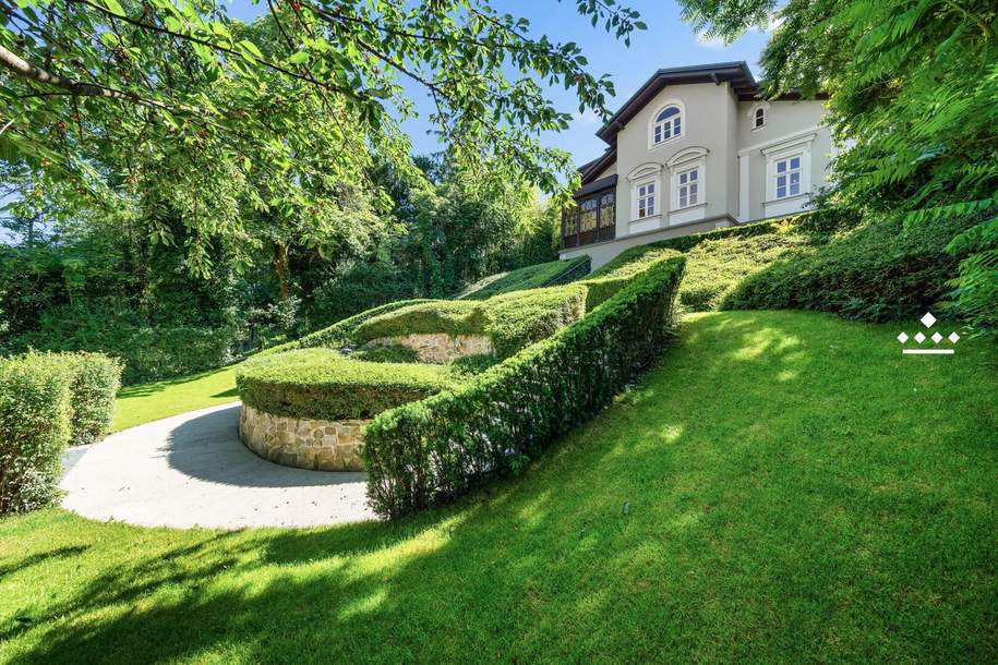 Villa Leopold: Stilvoll sanierte Jugendstilvilla mit Pool und Weinkeller, Haus-kauf, 4.500.000,€, 3400 Tulln