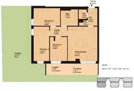 4-Zimmer-Gartenwohnung mit Terrasse und Loggia - nächst Josefstraße, St. Pölten!