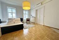 OPERNRING, STAATSOPER, klimatisierte 106 m2 Altbau, 3 Zimmer, Möblierung möglich, Extraküche, 2 Bäder, 4. Liftstock