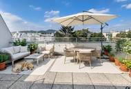 Rooftop-Refugium mit 2 uneinsehbaren Terrassen! 2-Zi-Apartment zentral & Ausblick mit Wow-Effekt.