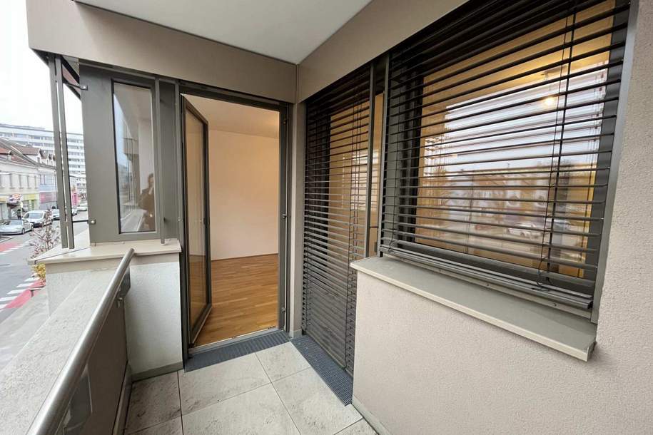 Neubauwohnung mit 2 Zimmern und Loggia - im Zentrum von St. Pölten!, Wohnung-miete, 761,50,€, 3100 Sankt Pölten(Stadt)