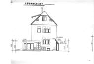 Ehemalige Villa/Mehrparteienhaus auf Grundstück mit Fernblick