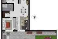 CHANCE NUTZEN! "2-Zimmer-Grünblick" Premium Residence