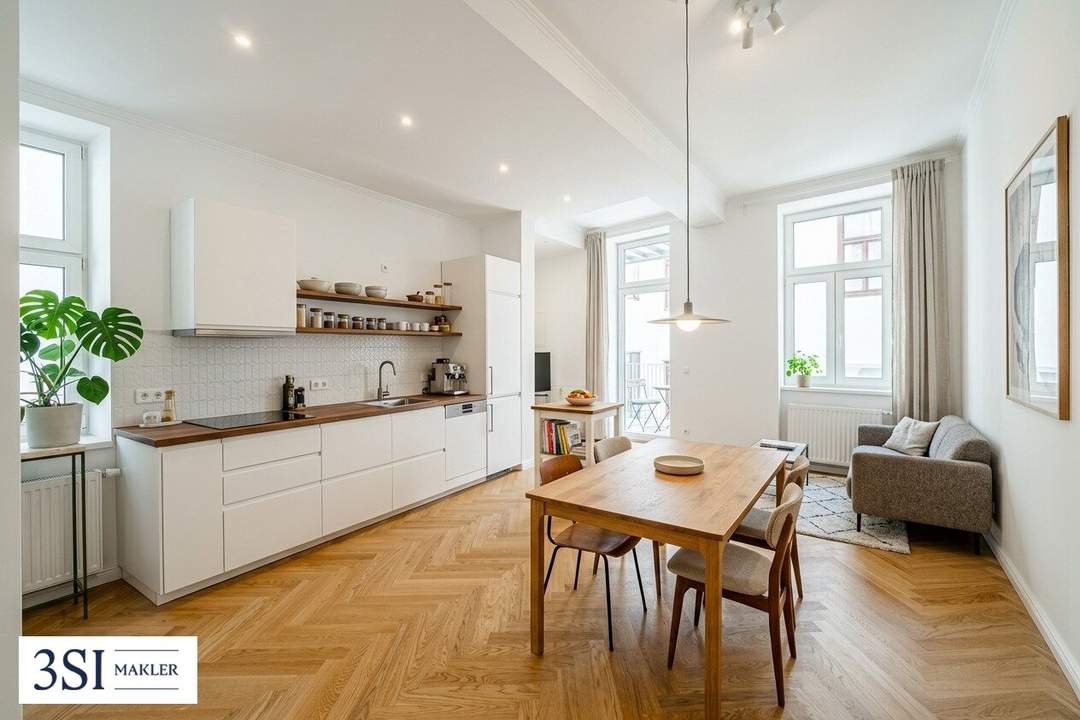 Absberggasse 9 - Erstbezug mit hofseitigem Balkon