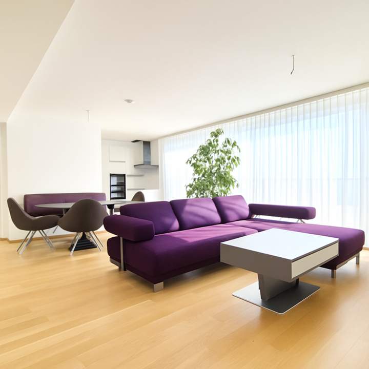 Topdachgeschosswohnung, voll möblierter Erstbezug in Aspern