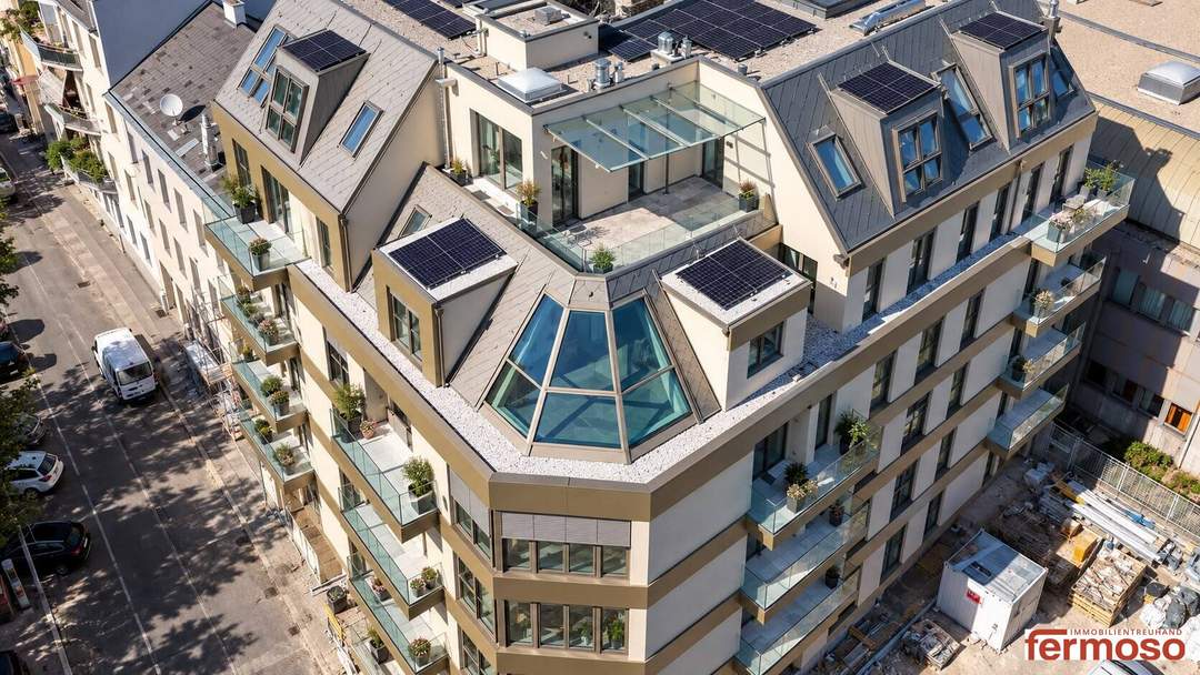 2-Zimmer-Gartenwohnung mit 28,41 m² Freifläche Luxusaustattung
