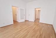 UNBEFRISTET, gepflegte 47 m2 Altbau mit 27 m2 Garten/Terrasse, 2 Zimmer, Kochnische, Wannenbad, Parketten, Randhartingergasse