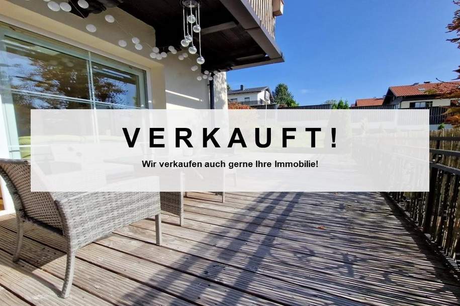 VERKAUFT - Elixhausen: Okkassion günst. 2.Zi.-Gartenwhg. m. XXL Terrasse u. großem Garten (Top 3), Wohnung-kauf, 5161 Salzburg-Umgebung