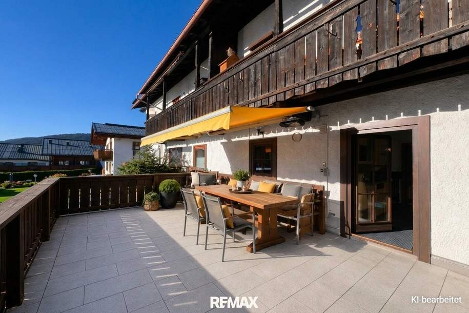 Alpiner Wohntraum in Seefeld – Tiroler Stube, Sonnenterrasse & Garten inklusive, Wohnung-kauf, 460.000,€, 6100 Innsbruck-Land