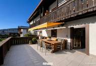 Alpiner Wohntraum in Seefeld – Tiroler Stube, Sonnenterrasse & Garten inklusive