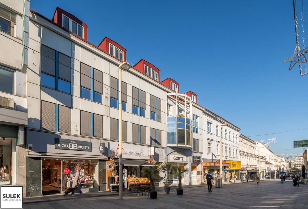 Geschäftslokal in der Fußgängerzone - Meidlinger Hauptstraße in U6 Nähe - hohe Sichtbarkeit - ab sofort