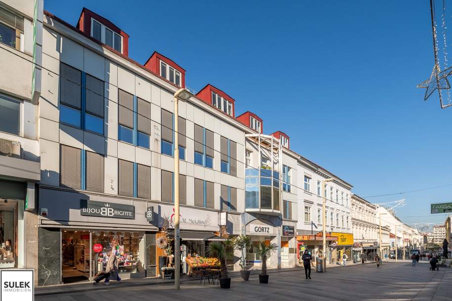 Geschäftslokal in der Fußgängerzone - Meidlinger Hauptstraße in U6 Nähe - hohe Sichtbarkeit - ab sofort, Gewerbeobjekt-miete, 12.413,88,€, 1120 Wien 12., Meidling