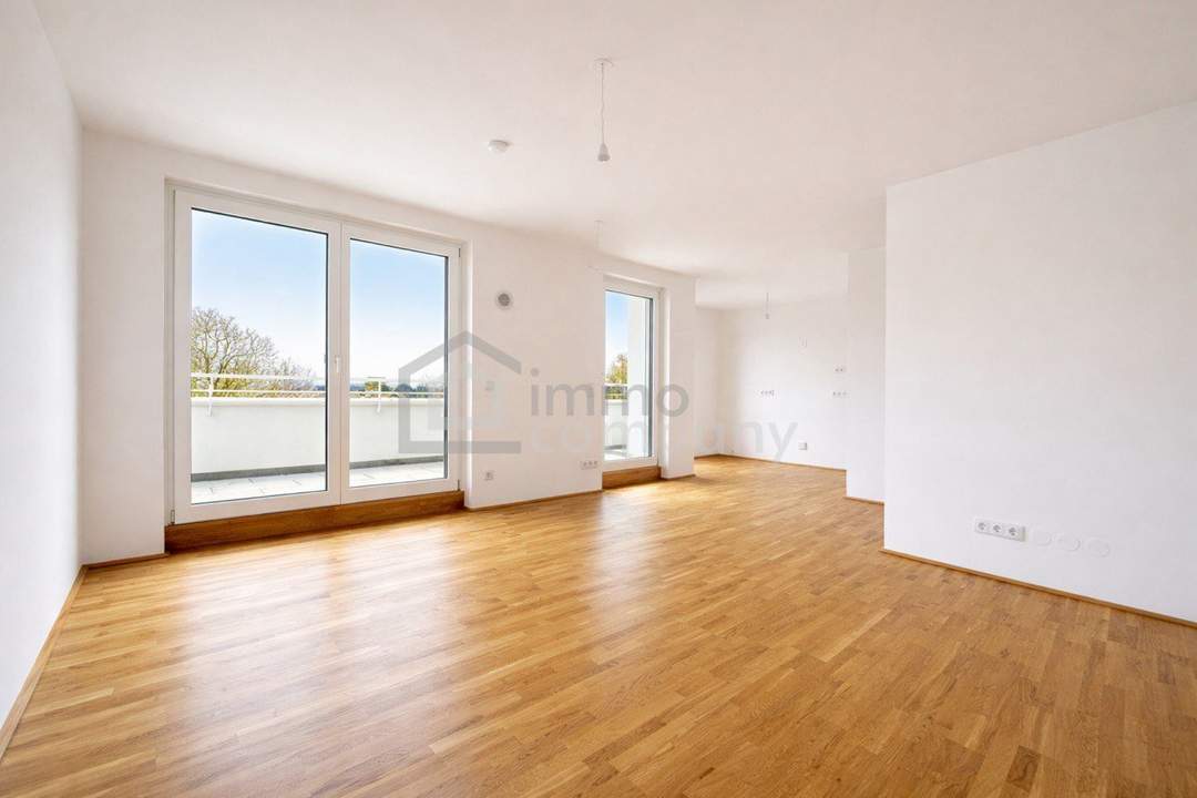 1220 WIEN: TERRASSENWOHNUNG 2 ZIMMER | RUHIG IM GRÜNEN | SCHNELLE U2-ANBINDUNG